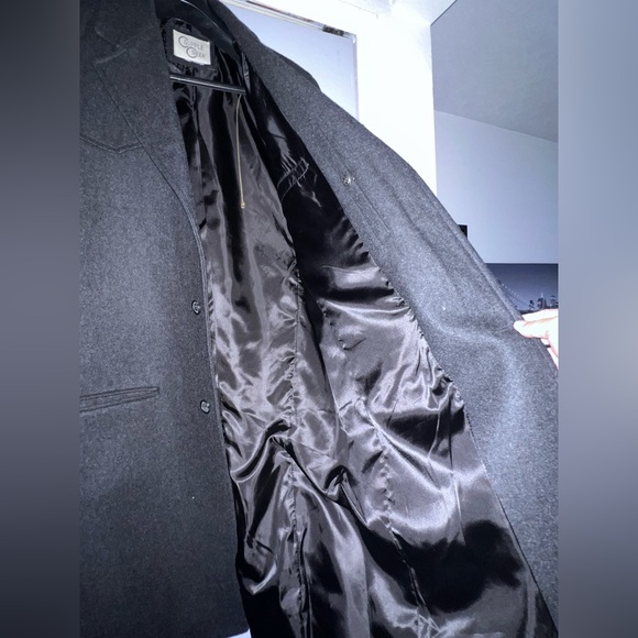 Cripple Creek western style wool trench coat in mens medium - Picture 3 of 4
